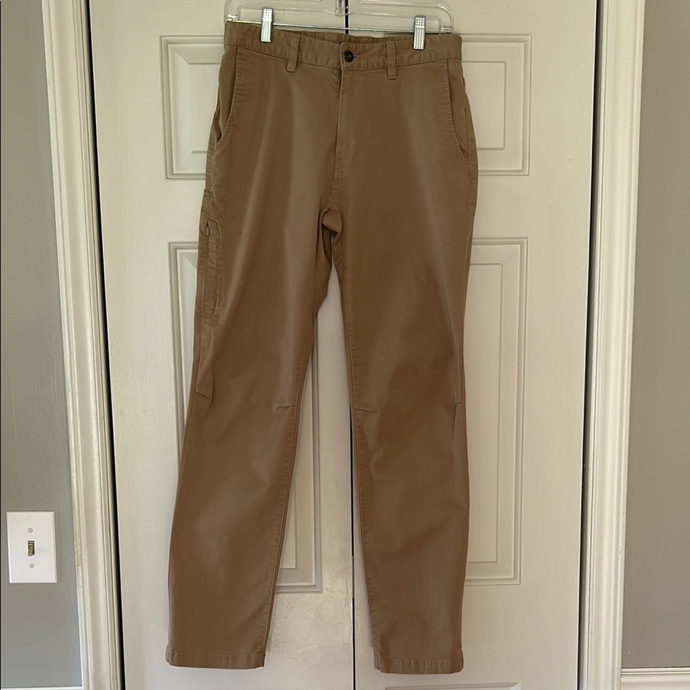 The North Face Tan Pants with additional right leg zippered pocket